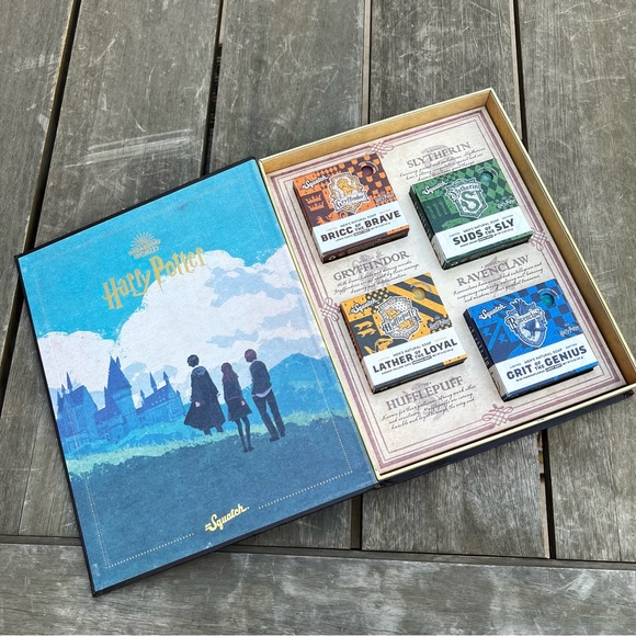 Dr. Squatch Harry Potter Collection 4 Piece Box Set of Soap Bars Limited Edition - Picture 1 of 7